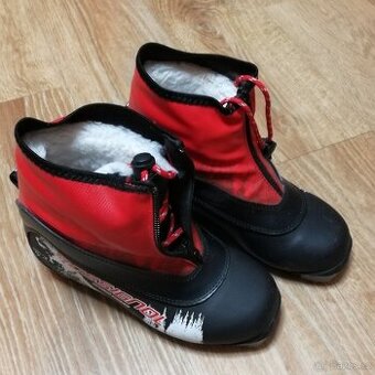 Boty na běžky dětské Rossignol fun boy, vel. 34