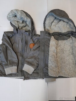 Zimní bundy pro dvojčata