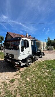 Man L2000 8.163 hákový nosič kontejneru navara novosedly