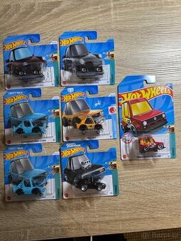 Hot wheels TOONED 7ks
