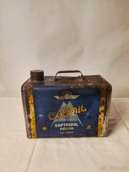 Plechovka od oleje Caroil