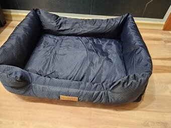 Nový pelíšek tmavěmodrý hexagon Qiushi 62×50×19 cm - 1