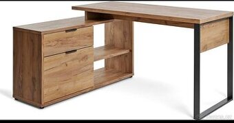 Rohový psací stůl Jahnke LOOP C150 E – nový, zabalený