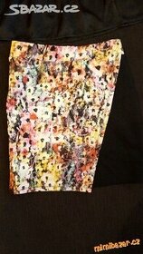elegantní kytičková společenská sukně vel. 158