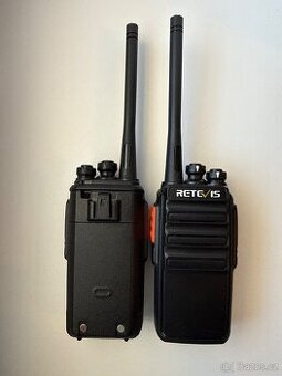 Sada 2ks vysílaček Retevis RT24V (VHF 149 MHz) + nabíječky