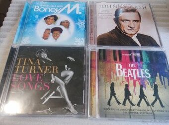 Cd - Boney M , J. Cash , B. Streisand , Beatles