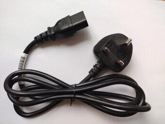 Napájecí síťový kabel anglická koncovka