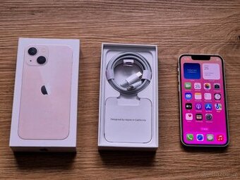 iPhone 13 mini 128gb kapacita baterie 100%