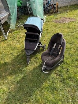 Kočarek thule a autosedačka