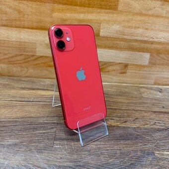 iPhone 12 mini 128GB, red (12 měsíců záruka)