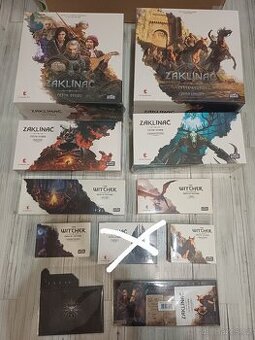 Zaklínač Cesta osudu DELUXE CZ + akrylové tokeny + s Geralte