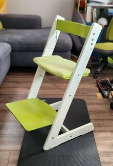 Rostoucí židle Jitro-zelenobílá