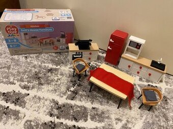 Nábytek kuchyňka- pro panenky do domečku na hraní