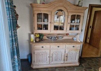 Nádherná kompletní jídelna z masivu, 6608