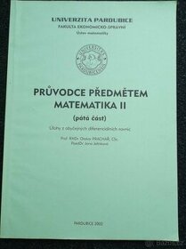 Průvodce předmětem matematika 2 (pátá část) – Uni Pardubice
