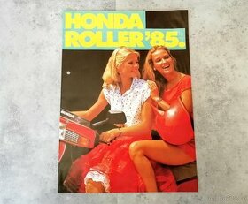 Honda prospekt skútry 1985 - doprava v ceně