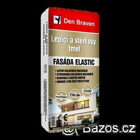 Prodám lepící a stěrkový tmel DEN BRAVEN FASÁDA ELASIC/25 kg - 1