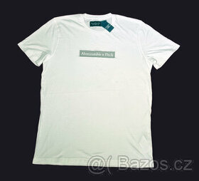 Abercrombie&Fitch Polo tričko pánské M bílé