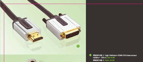 kabel Profigold PROV1105 TV-PC HDMI-DVI 5m