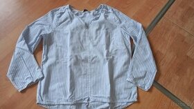 Dámská letní modrobílá košile, tunika vel. 42/L