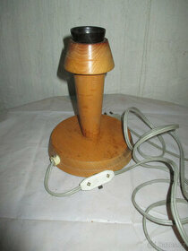 Retro dřevěná lampička - 1