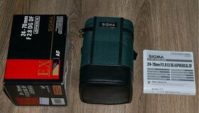 pro Canon - Sigma DG 24-70mm F/2.8 EX ASPHERICAL