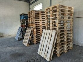 Dřevěné palety - obyčejné, euro, průmyslové