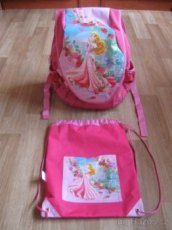 Školní taška pro prvňáčka + vak na tělocvik Disney