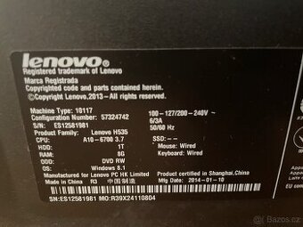 Lenovo H535 - na díly - 1