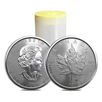 Koupím 1 oz stříbrné mince