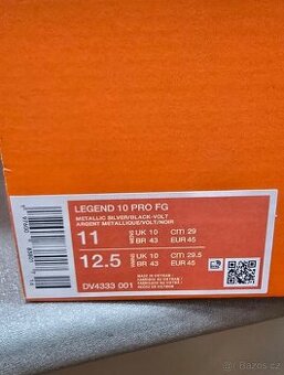 NIKE Tiempo-lisovky 45