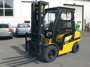 Pronájem vysokozdvižného vozíku YALE GDP35VX s váhou - 1