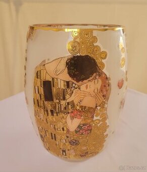 Skleněná váza Gustav Klimt (GOEBEL)