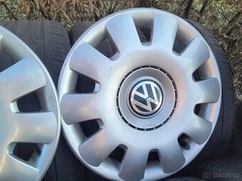 Sada 4ks originálních poklic Volkswagen 15'