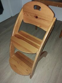 Dětská židle s nastavitelnou výškou KT201