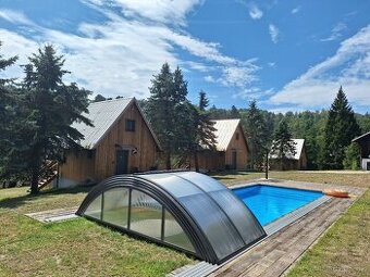 Chata č. 5 - Chaty Na Rybárně, bazén, sauna, investice