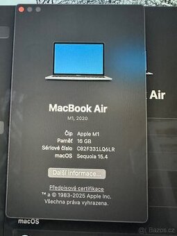 MacBook Air 13.3” M1 2020