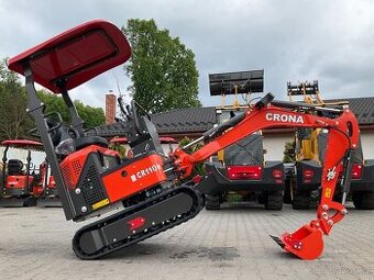Bagr 1100 kg, diesel jednoválec CR11OH - mimoosý
