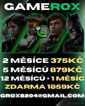 Xbox Game Pass Ultimate 2/5/13 měsíců - NEJLEPŠÍ CENA