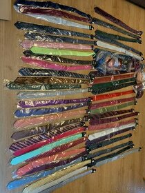 Kravaty, Manžetové knoflíčky, Motýlky, Vzorník látek Mileta - 1