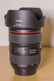 Canon EF 24–70mm f/2,8L II USM + UV + CPL filtry