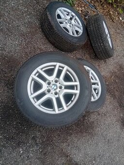 BMW X5 E53 FACELIFT ORIG. 5X  AL KOLA 17" S PNEU 235/65R17