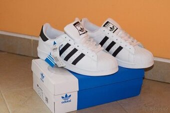 Adidas Originals Superstar bílé/černé – nové s visačkou