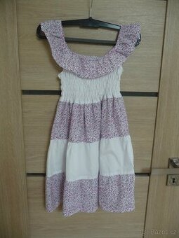 Dívčí letní šaty vel. 110/116