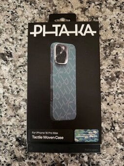 Pitaka Tactile Woven Case kryt iPhone 16 Pro Max PTK Green/G