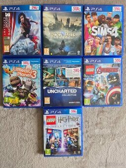 PS4 HRY NA PRODEJ - top stav