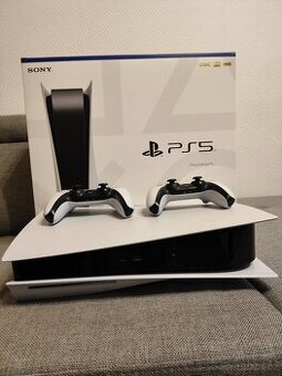 PlayStation 5 s mechanickou + 2ovladače