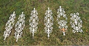 Staré litinové zábradlí