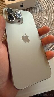 IPhone 15pro Max 256gb přírodní Titan