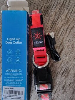 Nový světelný usb obojek